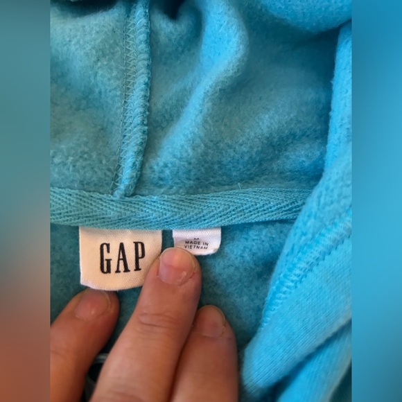 GAP Blue Zip-Up Jacket - Picture 3 of 6